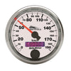 2-5/8 in. SPEEDOMETER 0-190 KPH WHITE PRO-CYCLE