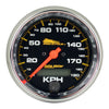 3-3/4 in. SPEEDOMETER 0-120 MPH BLACK PRO-CYCLE