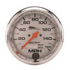 3-3/4 in. SPEEDOMETER 0-160 MPH SILVER PRO-CYCLE