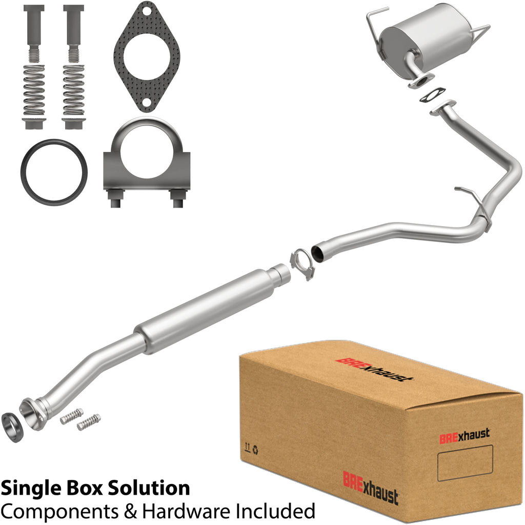 BRExhaust 2014-2016 Subaru Forester H4 2.5L Direct-Fit Replacement Exhaust System