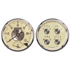 2 PC. GAUGE KIT 5 in. QUAD & TACH/SPEEDO 240-33 O PRESTIGE ANTQ. IVORY