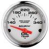 2-1/16 in. OIL TEMPERATURE 140-340 Fahrenheit MARINE CHROME ULTRA-LITE