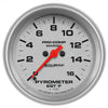 2-5/8 in. PYROMETER 0-1600 Fahrenheit MARINE SILVER ULTRA-LITE