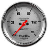 2-1/16 in. FUEL PRESSURE 0-15 PSI MARINE CHROME ULTRA-LITE