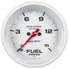 2-1/16 in. FUEL PRESSURE 0-15 PSI MARINE WHITE