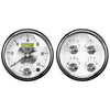 2 PC. GAUGE KIT 5 in. QUAD & TACH/SPEEDO 240-33 O PRESTIGE PEARL