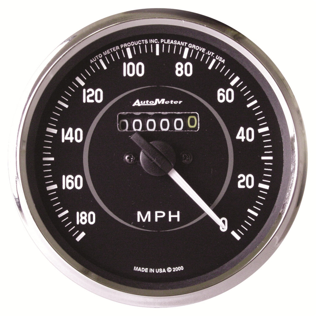 4 in. SPEEDOMETER 0-180 MPH COBRA