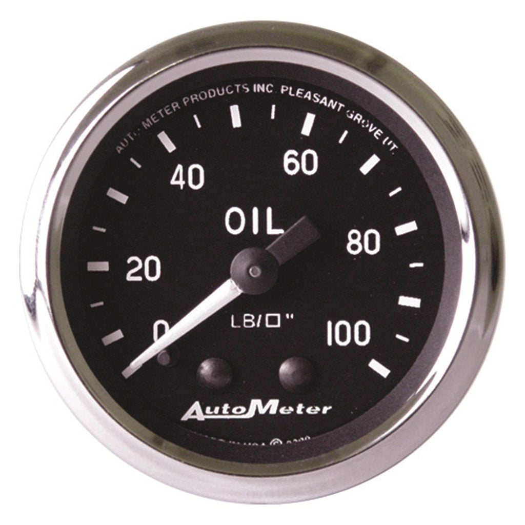 2-1/16 in. OIL PRESSURE 0-100 PSI COBRA