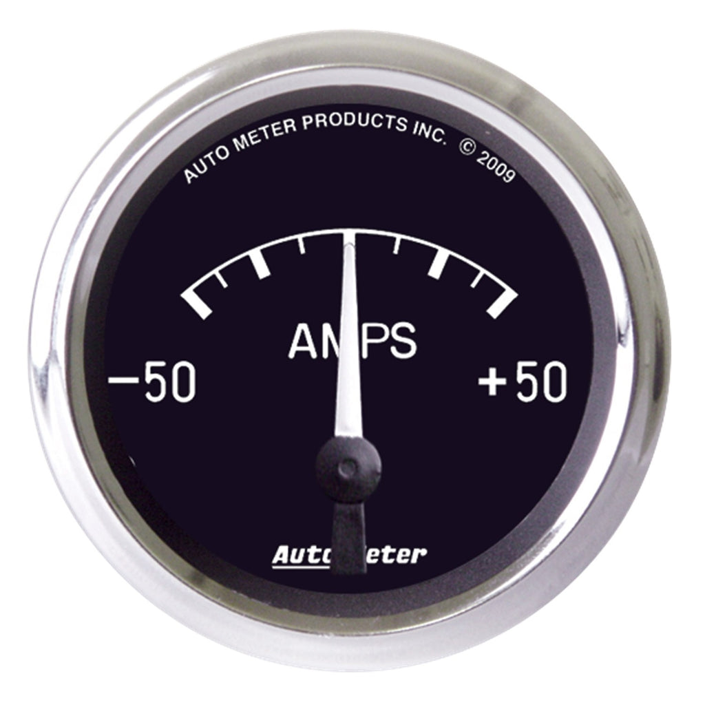 2-1/16 in. AMMETER 50-0-50 AMPS COBRA