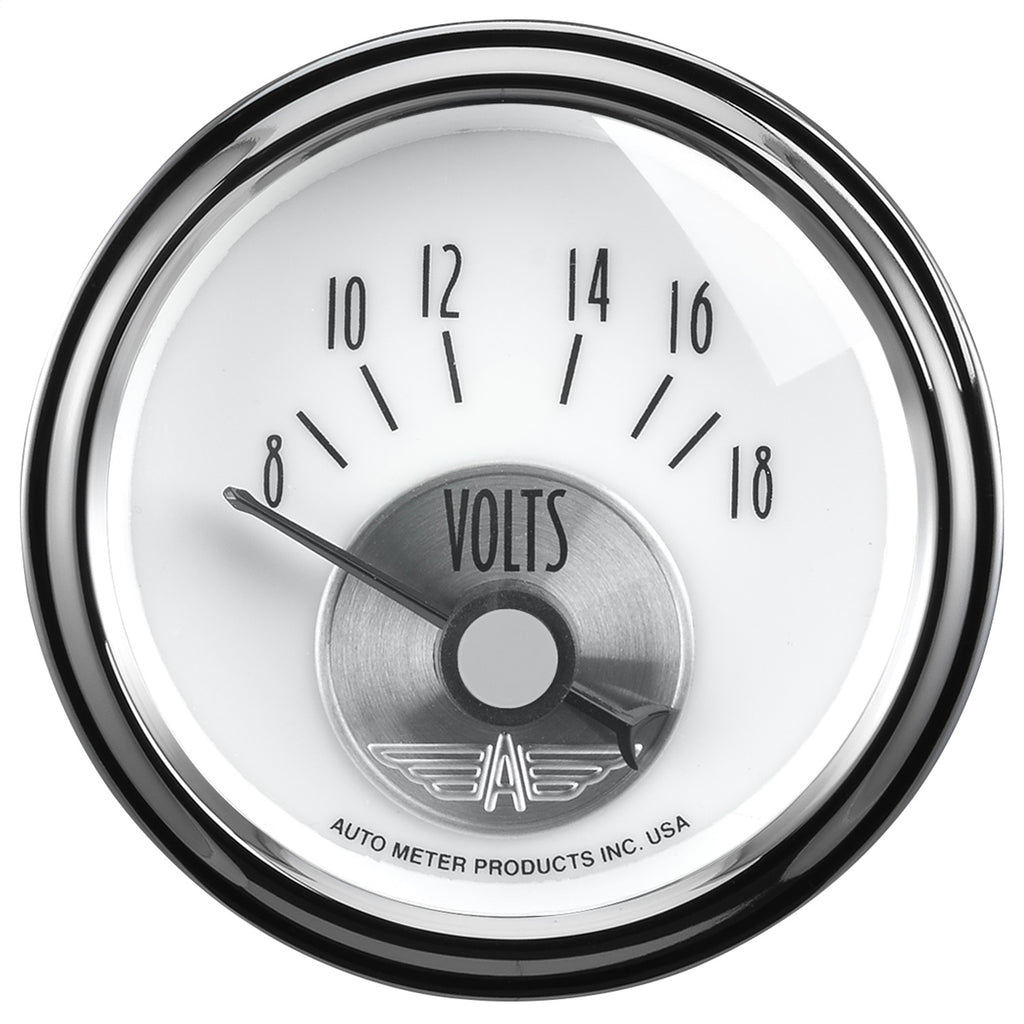 2-1/16 in. VOLTMETER 8-18V PRESTIGE PEARL