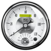 5 in. TACHOMETER/SPEEDOMETER COMBO 8K RPM/120 MPH PRESTIGE PEARL