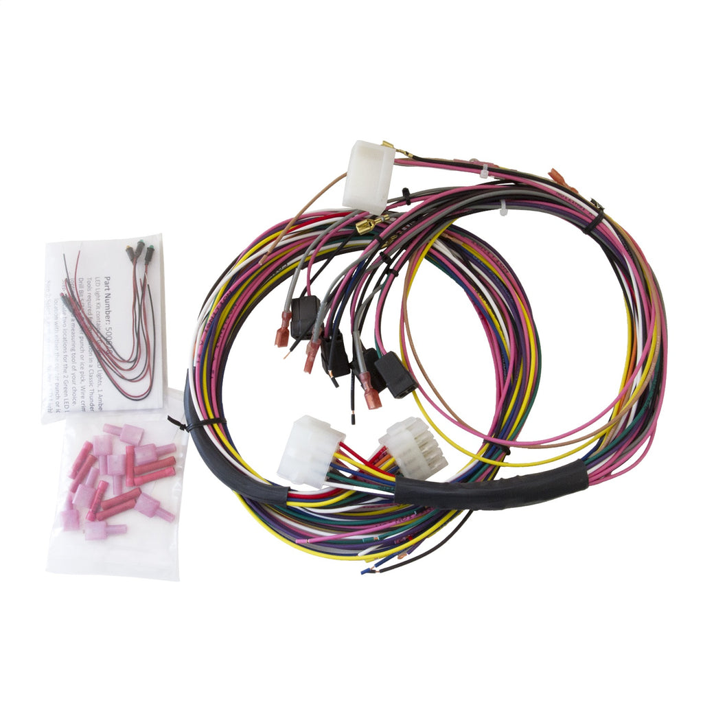 GAUGE WIRE HARNESS UNIVERSAL FOR TACH/SPEEDO/ELEC. GAUGES INCL. LED INDICATORS