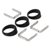 ANGLE RINGS 3 PCS. BLACK FOR 2-1/16 in. GAUGES