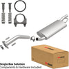 BRExhaust 2009-2013 Toyota Corolla L4 1.8L Direct-Fit Replacement Exhaust System