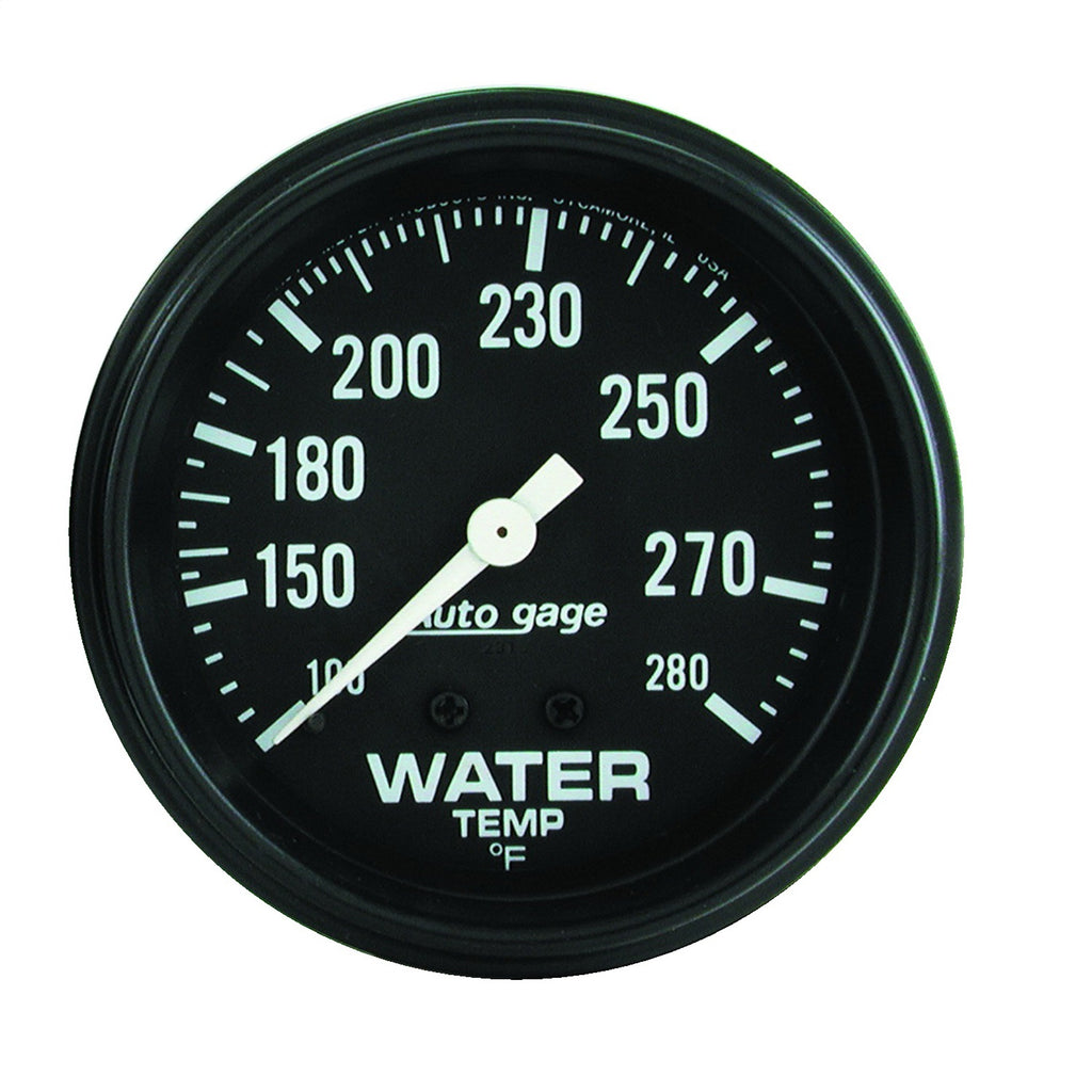 2-5/8 in. WATER TEMPERATURE 100-280 Fahrenheit AUTO GAGE