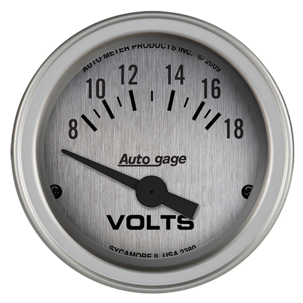 2-1/16 in. VOLTMETER 8-18V AUTO GAGE