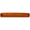 12 Diode Single Row LED Light, Amber