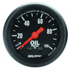 2-1/16 in. OIL PRESSURE 0-100 PSI Z-SERIES