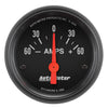 2-1/16 in. AMMETER 60-0-60 AMPS Z-SERIES