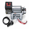 12 Volt 8000 LB Cap 100 Ft Wire Rope Roller Fairlead