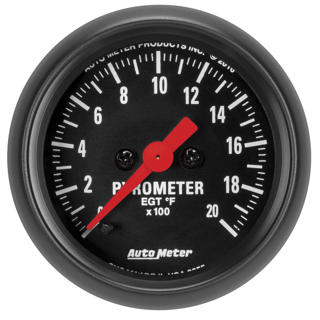 2-1/16 in. PYROMETER 0-2000 Fahrenheit Z-SERIES