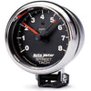 3-3/4 in. PEDESTAL TACHOMETER 0-8000 RPM TRADITIONAL CHROME