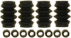 H16211 Professional Grade Rubber Disc Brake Caliper Bushing Kit