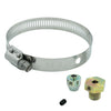 FITTING KIT THERMOCOUPLE 1/8NPT MALE W/ SET SCREW & BAND CLAMP STEEL