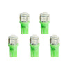 LED BULB REPLACEMENT T3 WEDGE GREEN 5 PACK