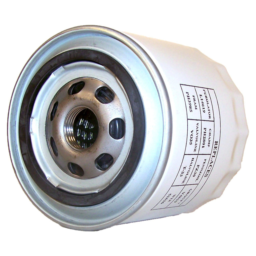 Crown Automotive - Metal White Oil Filter