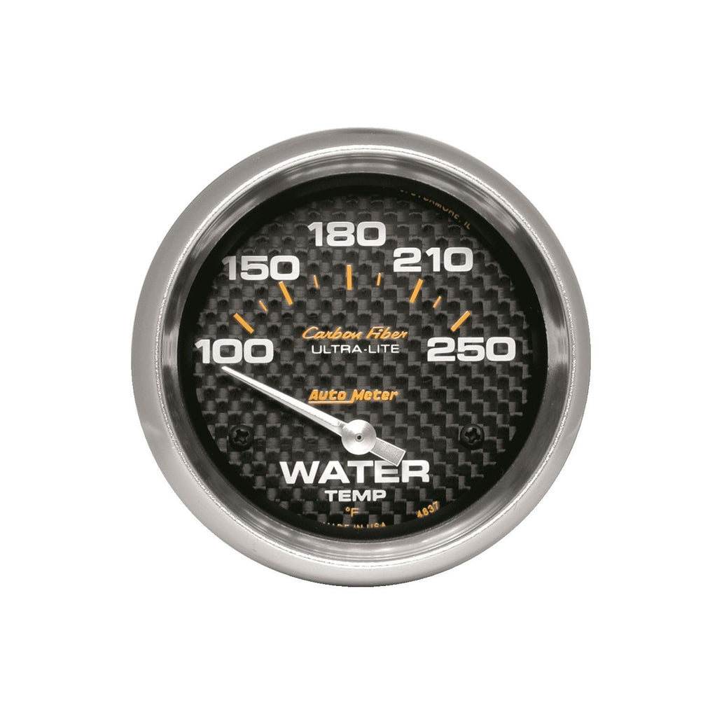 2-5/8 in. WATER TEMPERATURE 100-250 Fahrenheit CARBON FIBER