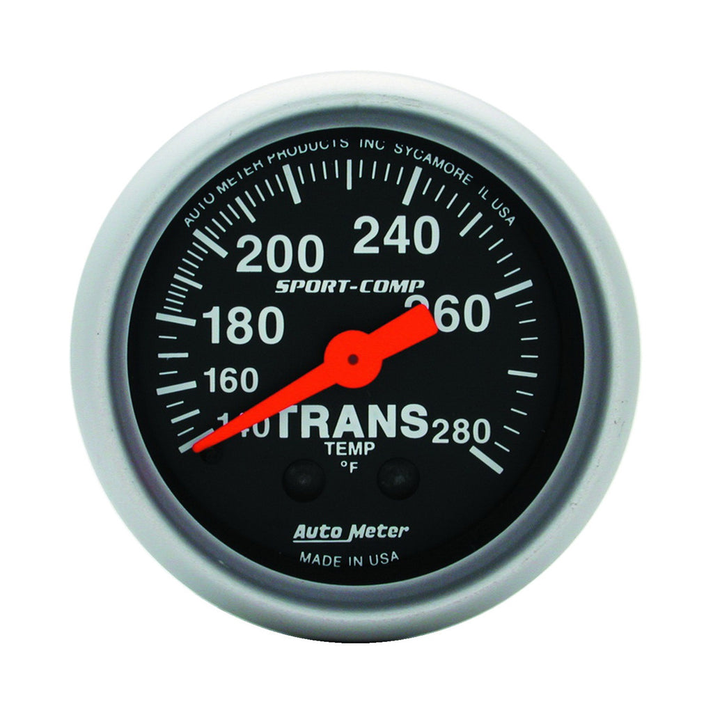 2-1/16 in. TRANSMISSION TEMPERATURE 140-280 Fahrenheit SPORT-COMP