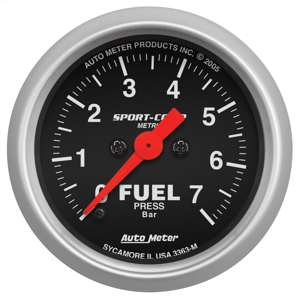 2-1/16 in. FUEL PRESSURE 0-7 BAR SPORT-COMP