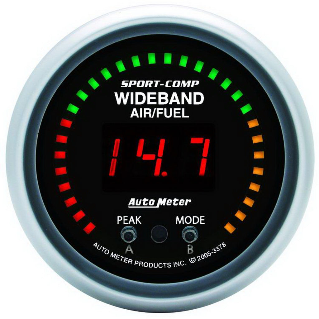 2-1/16 in. WIDEBAND PRO AIR/FUEL RATIO 6:1-20:1 AFR SPORT-COMP