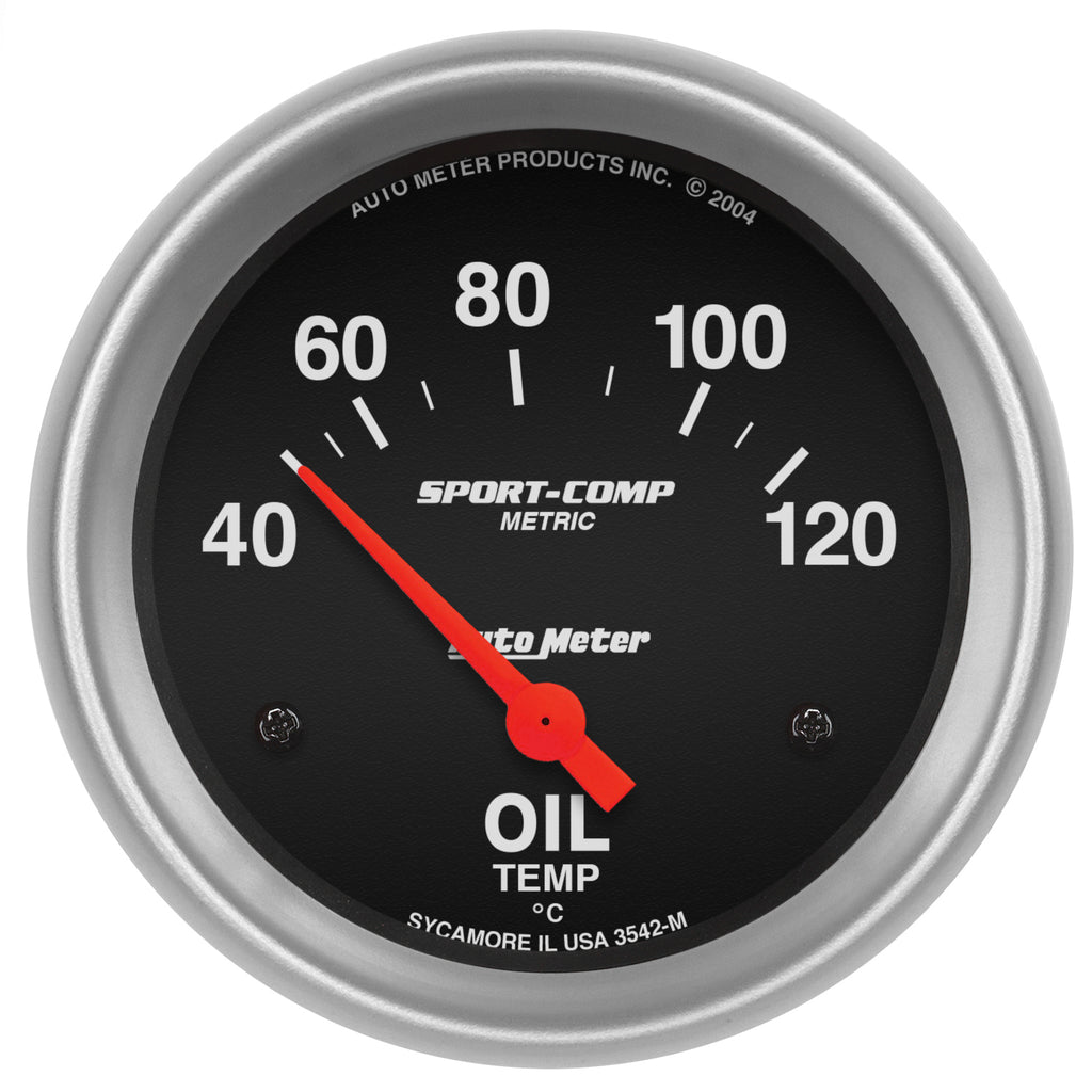 2-5/8 in. OIL TEMPERATURE 40-120 Celsius SPORT-COMP