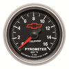 2-1/16 in. PYROMETER 0-1600 Fahrenheit GM BLACK