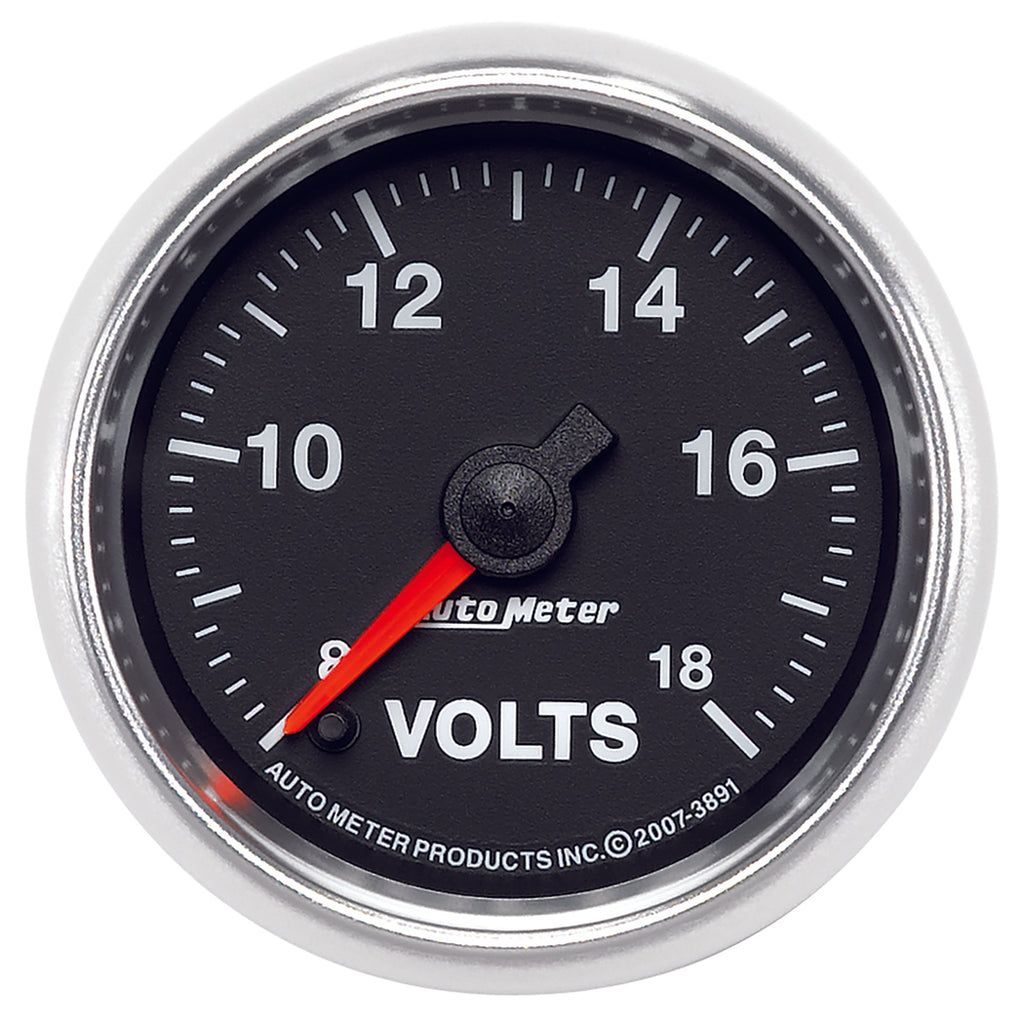 2-1/16 in. VOLTMETER 8-18V GS