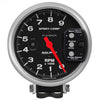 5 in. PEDESTAL PLAYBACK TACHOMETER 0-9000 RPM SPORT-COMP