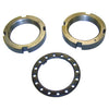 Crown Automotive - Metal Unpainted Spindle Nut Kit