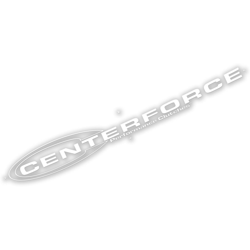 PN: PR081686W - Centerforce Guides and Gear Exterior Decal