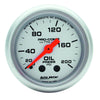 2-1/16 in. OIL PRESSURE 0-200 PSI ULTRA-LITE