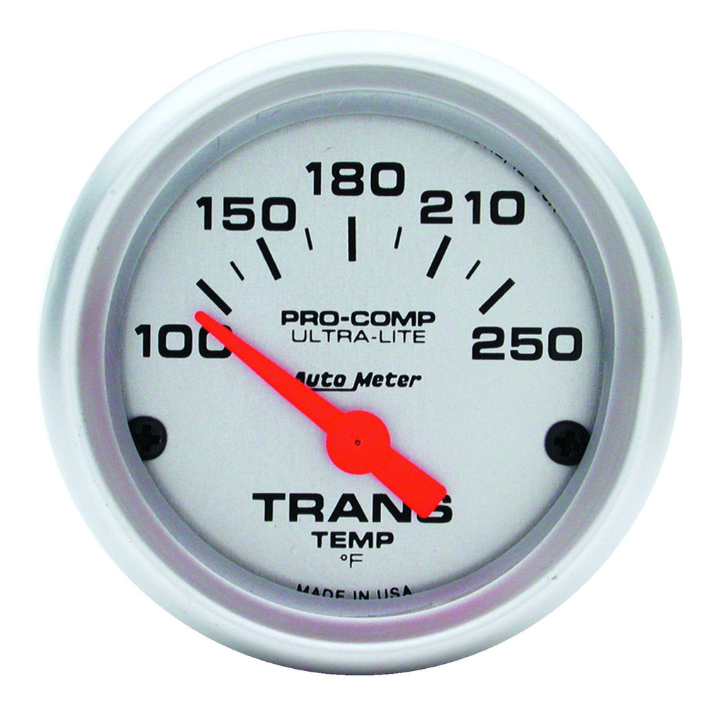 2-1/16 in. TRANSMISSION TEMPERATURE 100-250 Fahrenheit ULTRA-LITE