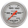 2-1/16 in. WATER TEMPERATURE 60-210 Fahrenheit ULTRA-LITE