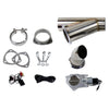 Granatelli Electronic Exhaust Cutout Systems - Stainless Steel - Weld In