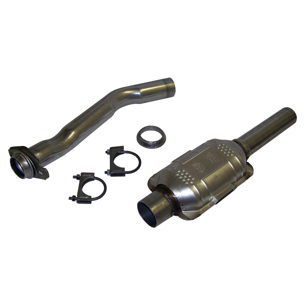 Crown Automotive - Metal Unpainted Catalytic Converter