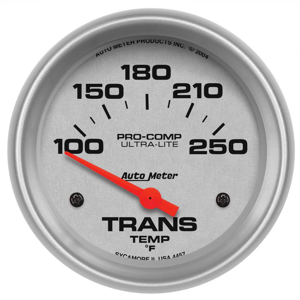 2-5/8 in. TRANSMISSION TEMPERATURE 100-250 Fahrenheit ULTRA-LITE