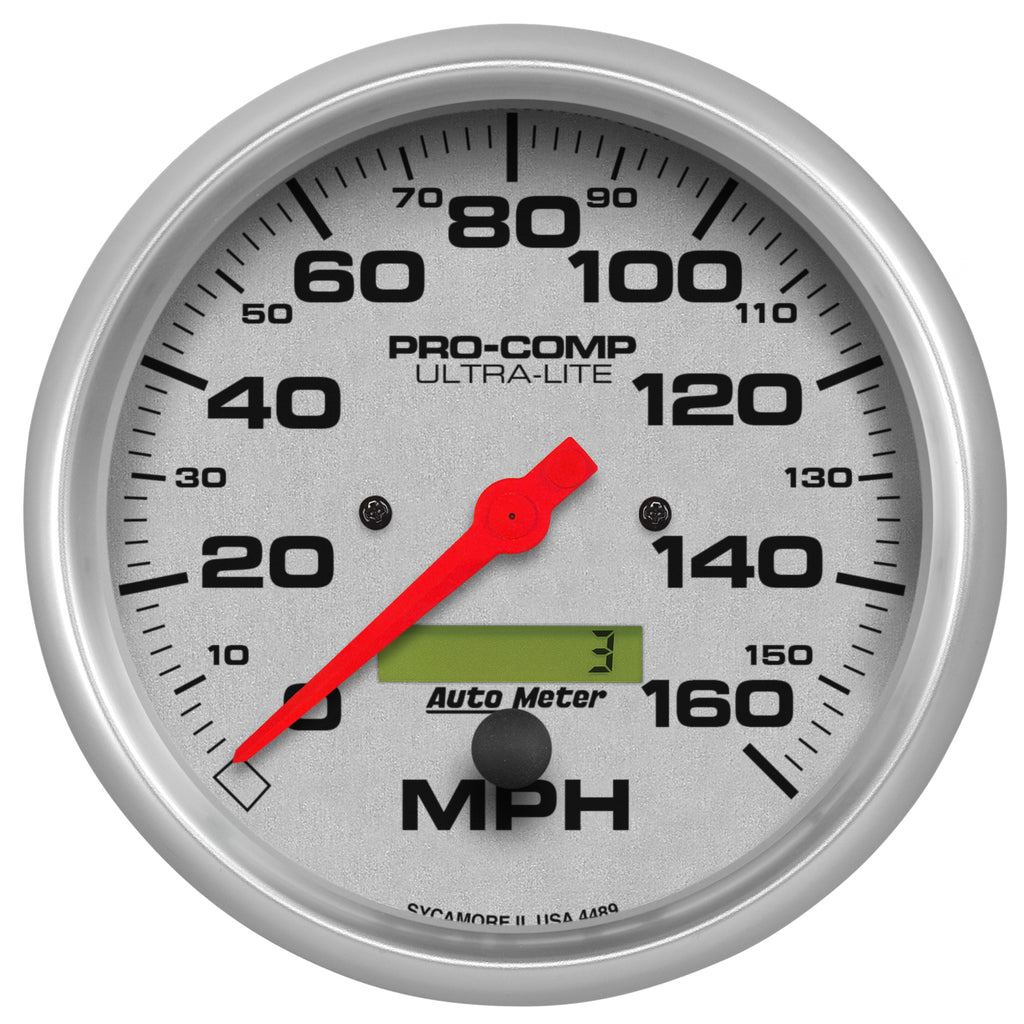 5 in. SPEEDOMETER 0-160 MPH ULTRA-LITE