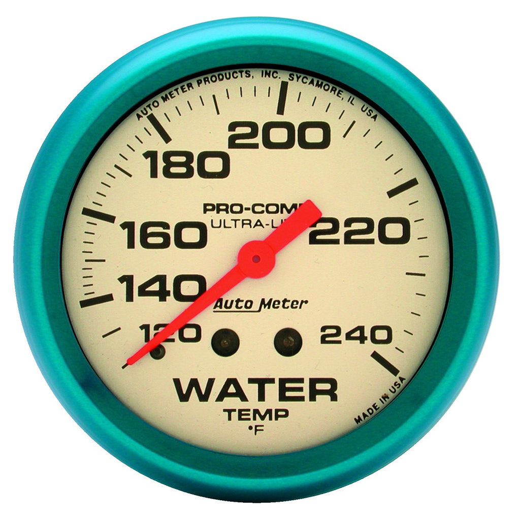 2-5/8 in. WATER TEMPERATURE 120-240 Fahrenheit ULTRA-NITE