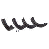 Crown Automotive - Metal Black Brake Shoe Set