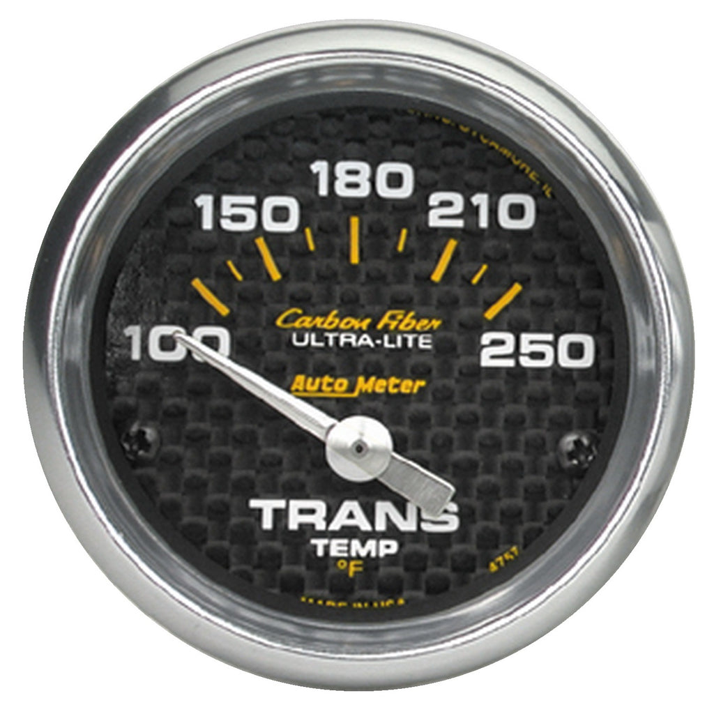 2-1/16 in. TRANSMISSION TEMPERATURE 100-250 Fahrenheit CARBON FIBER